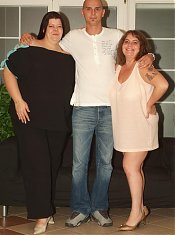 Fat matures Ritta and Rosalie take turns in riding on top and cramming their holes with cock